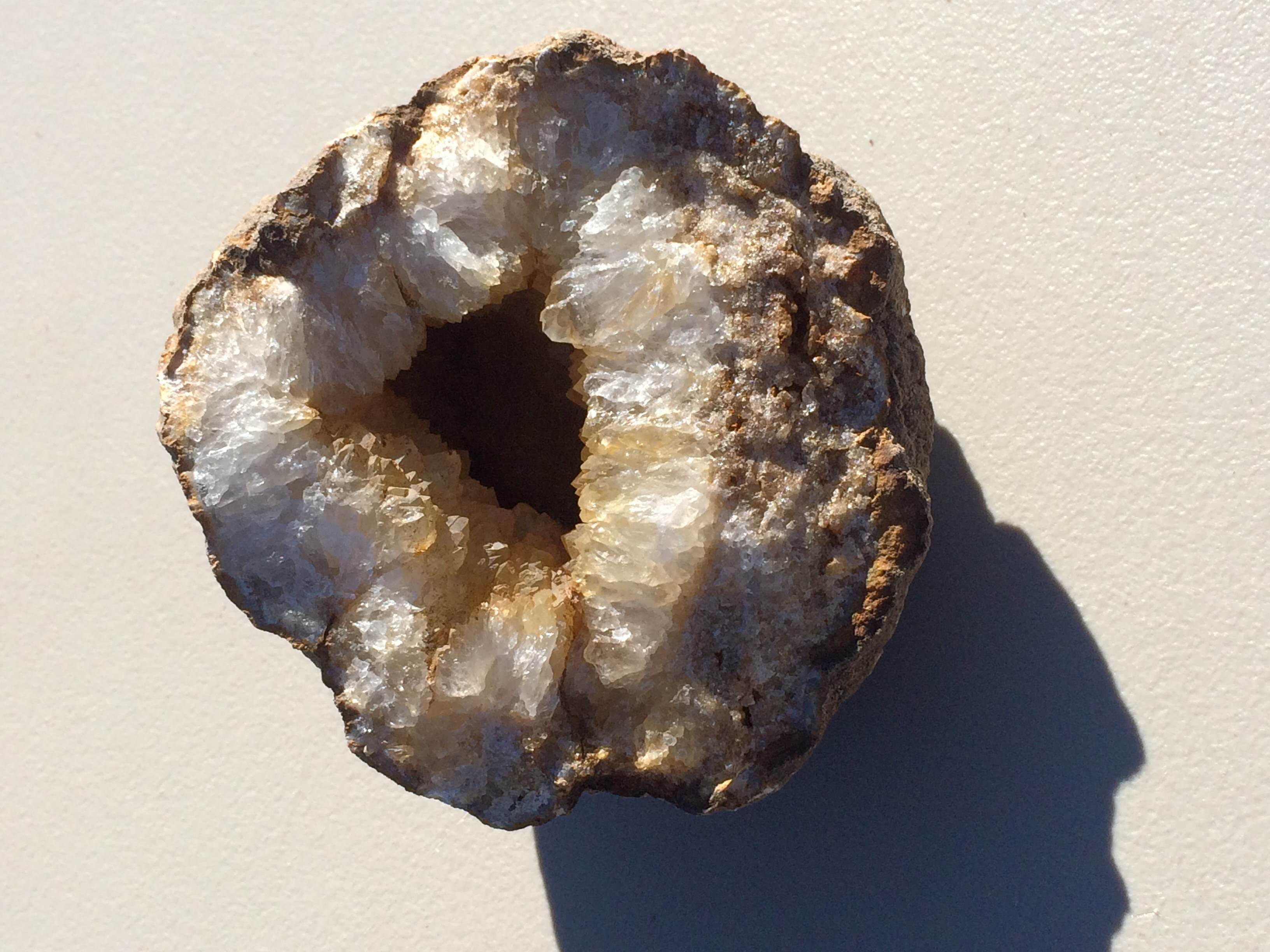 An Opened Geode
